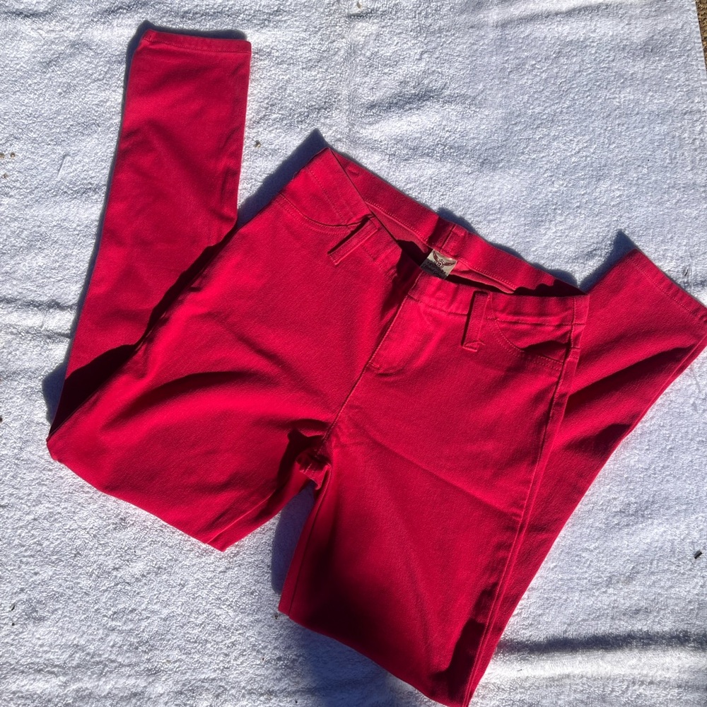 Dark Pink Faded Glory Skinny Jeans